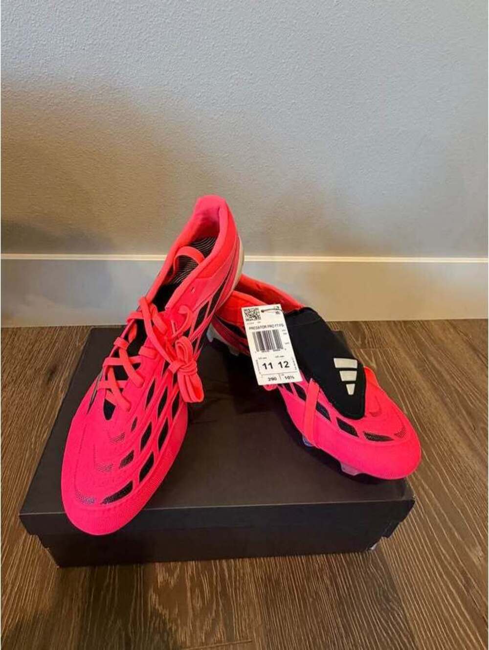 adidas Predator Pro FT FG Soccer Cleats - 11 Men/Women 12